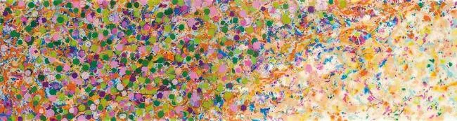 Spring Abstracted - Box Canvas Spring Abstracted - Box Canvas