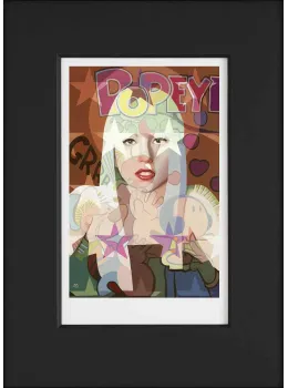 Three Vital Steps Forward - Lady Gaga - Paper - Mounted