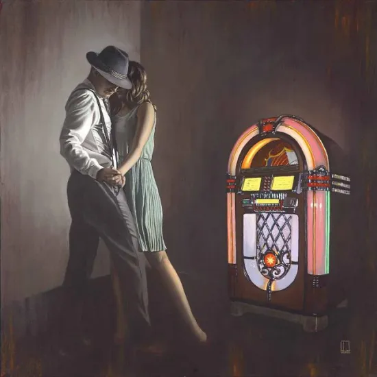 One Last Dance - Canvas With Slip One Last Dance - Canvas With Slip