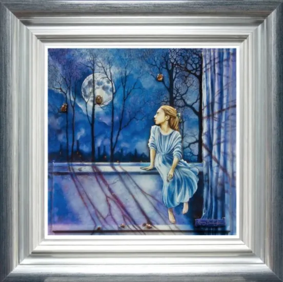Wendy - Silver-Blue - Framed Wendy - Silver-Blue - Framed