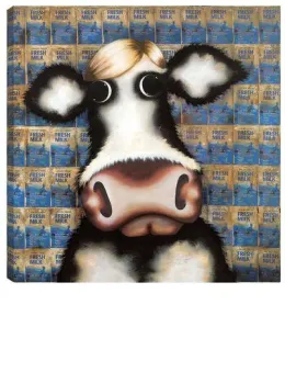 Milk Cartons - Homage To Warhol - Box Canvas