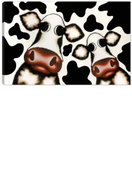 Peek-A-Moo - Box Canvas