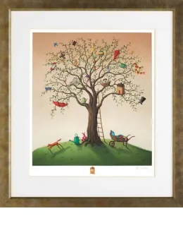 The Tree Of Life - Remarqued Edition - Framed
