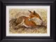 Red Fox Waiting - Framed