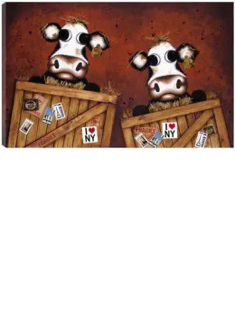 On The Mooove - Box Canvas