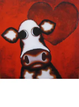 Always And For Heifer - Atelier Edition - Box Canvas
