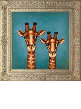 Dizzy Heights - Ornate Frame - Framed