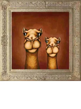 The Last Straw - Ornate Frame - Framed