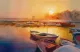 Sunset Kas - Framed