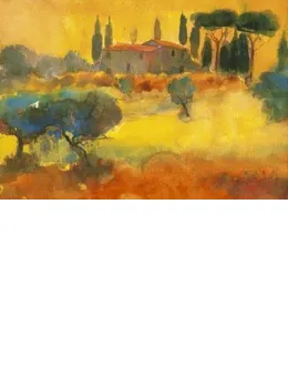 Evening, Tuscany - Print