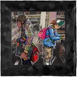 Overshadowed Intro - Canvas - Framed