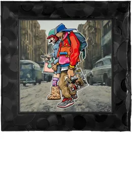 We Free - Canvas - Framed