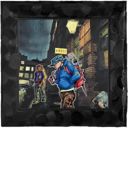 Dave's Star Quest - Canvas - Framed