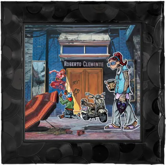 Unusual Time - Canvas - Framed