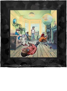 Maybe Def? - Canvas - Framed