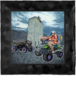 Who's Up Next - Canvas - Framed