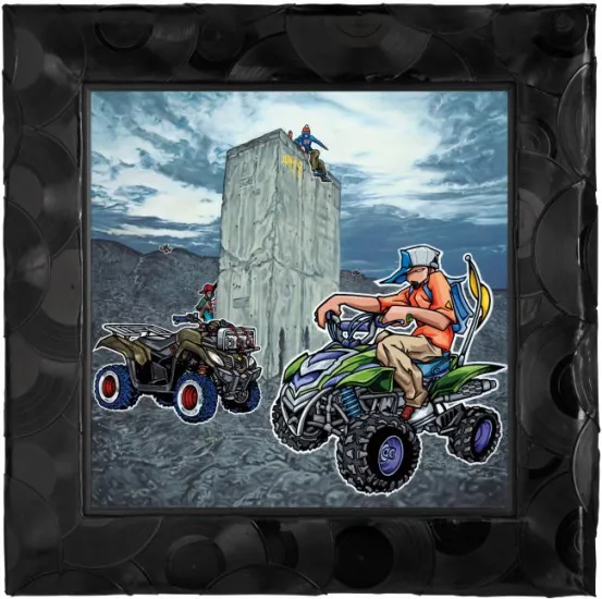 Who's Up Next - Canvas - Framed