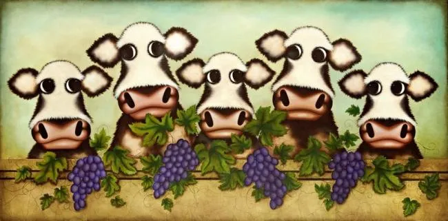 Herd It Through The Grapevine - Box Canvas Herd It Through The Grapevine - Box Canvas