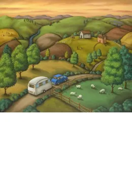 The Open Road - Canvas - With slip