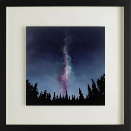 Glimpse Of The Infinite - Framed Glimpse Of The Infinite - Framed