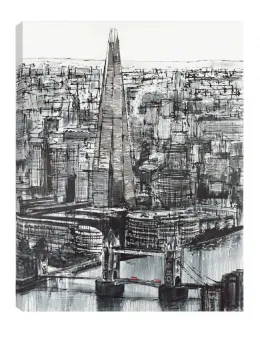 Silver Shard - Box Canvas
