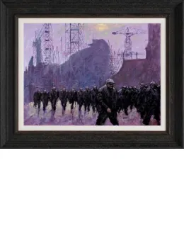 The Exodus - Canvas With Slip