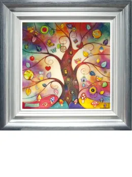 Rainbow Tree - Framed