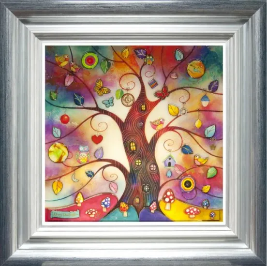 Rainbow Tree - Framed Rainbow Tree - Framed