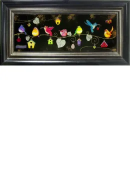 Night Song - Black Framed