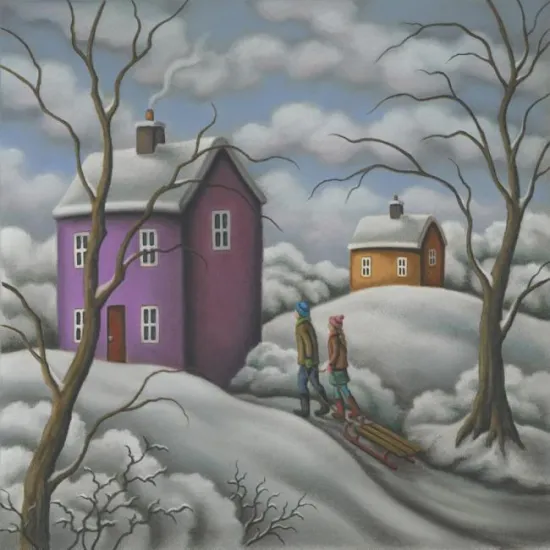Snowbound - Mounted Snowbound - Mounted