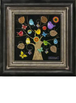 Midnight Gold - Framed