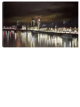 Light It Up London - Box Canvas