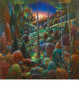 Tip-Toeing Through Autumn - Canvas With Slip