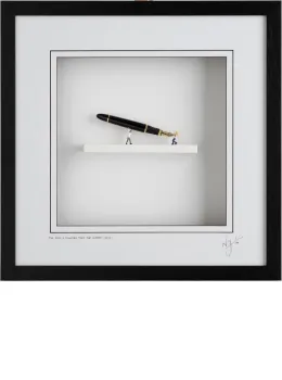 The Pen Is Mightier Than The Sword - Framed