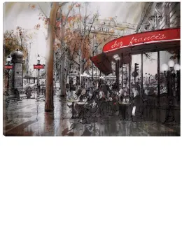 Chez Francis - Box Canvas
