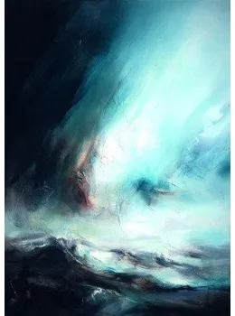 Northern Lights I - Box Canvas