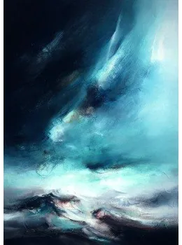 Northern Lights III - Box Canvas