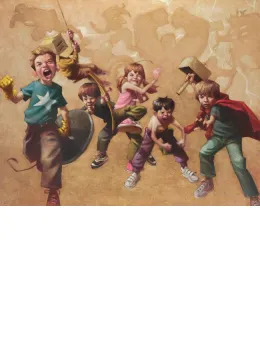 Avengers Resembled - Canvas - With slip