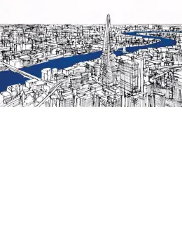 Thames Path - Box Canvas