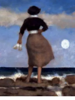 Blue Skies II - On Canvas - Board Only