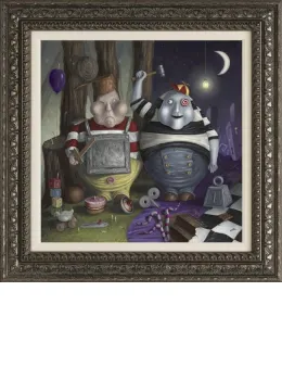 Tweedle Do And Tweedle Don't - Framed