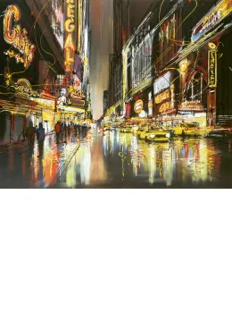 The Fast Lane - Box Canvas
