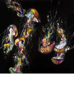 Bloom (Jelly Fish) - Framed