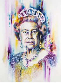 Her Majesty - The Queen - Framed