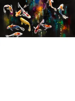 Ornamental (Koi Carp) - Framed