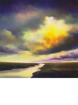 Lakeside Sunset - Mounted