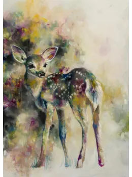 Doe Eyed (Faun) - Framed