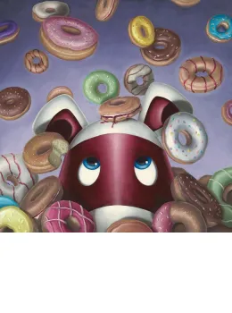 Donut Worry, Be Happy - Board With Slip