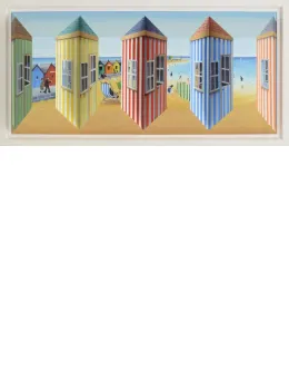 The Beach - Framed