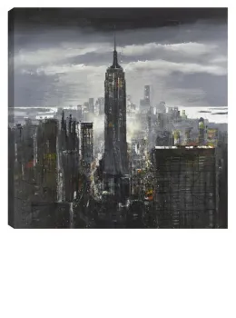 Glowing Empire - Box Canvas